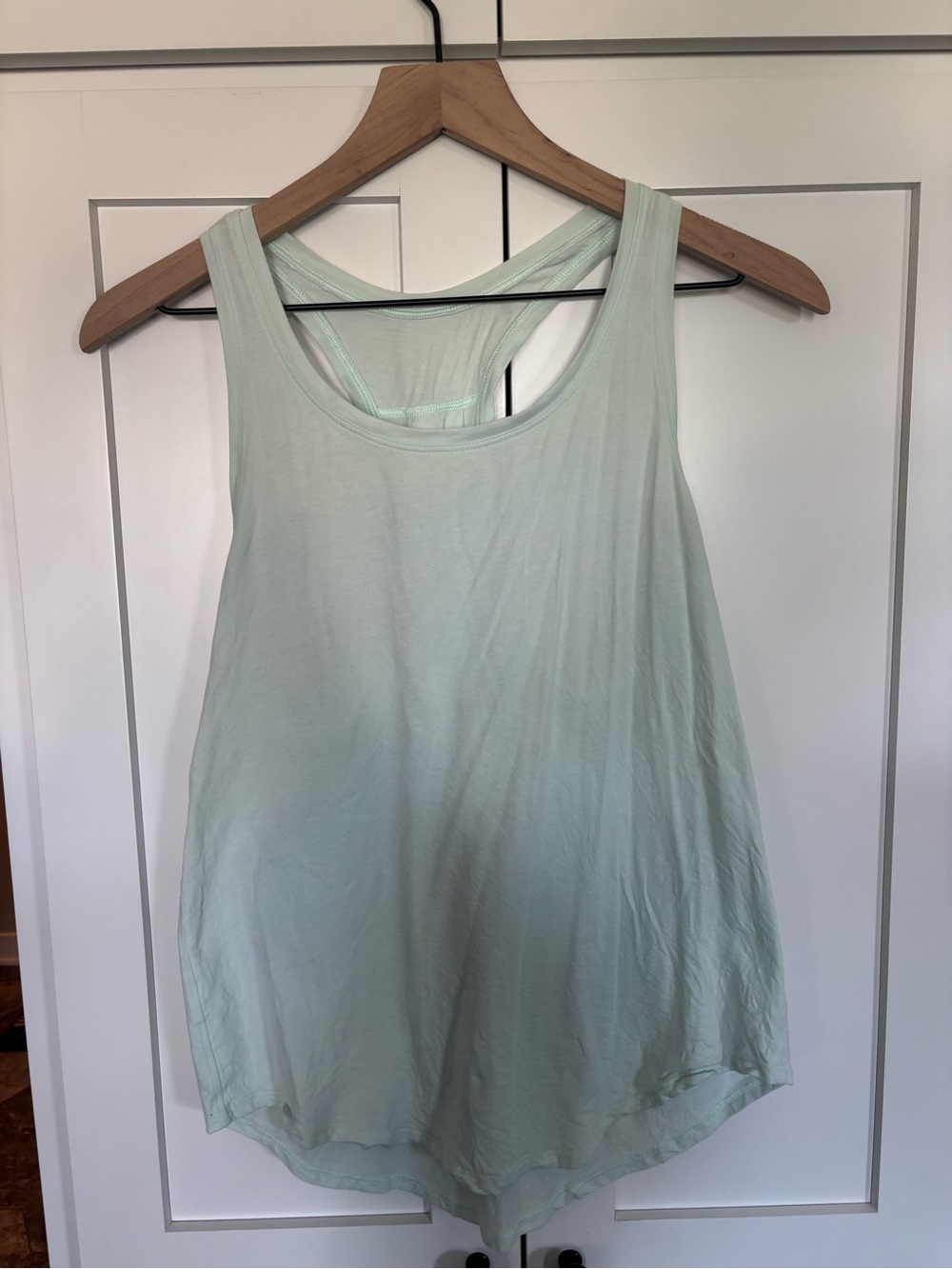 lululemon athletica Light Mint Scoop Tank with Racerback